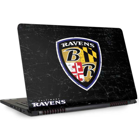 NFL Baltimore Ravens - Alternate Distressed Dell Inspiron Skin